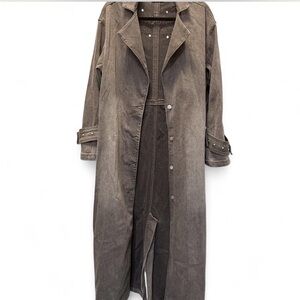 Outcast Clothing Denim Trench Coat